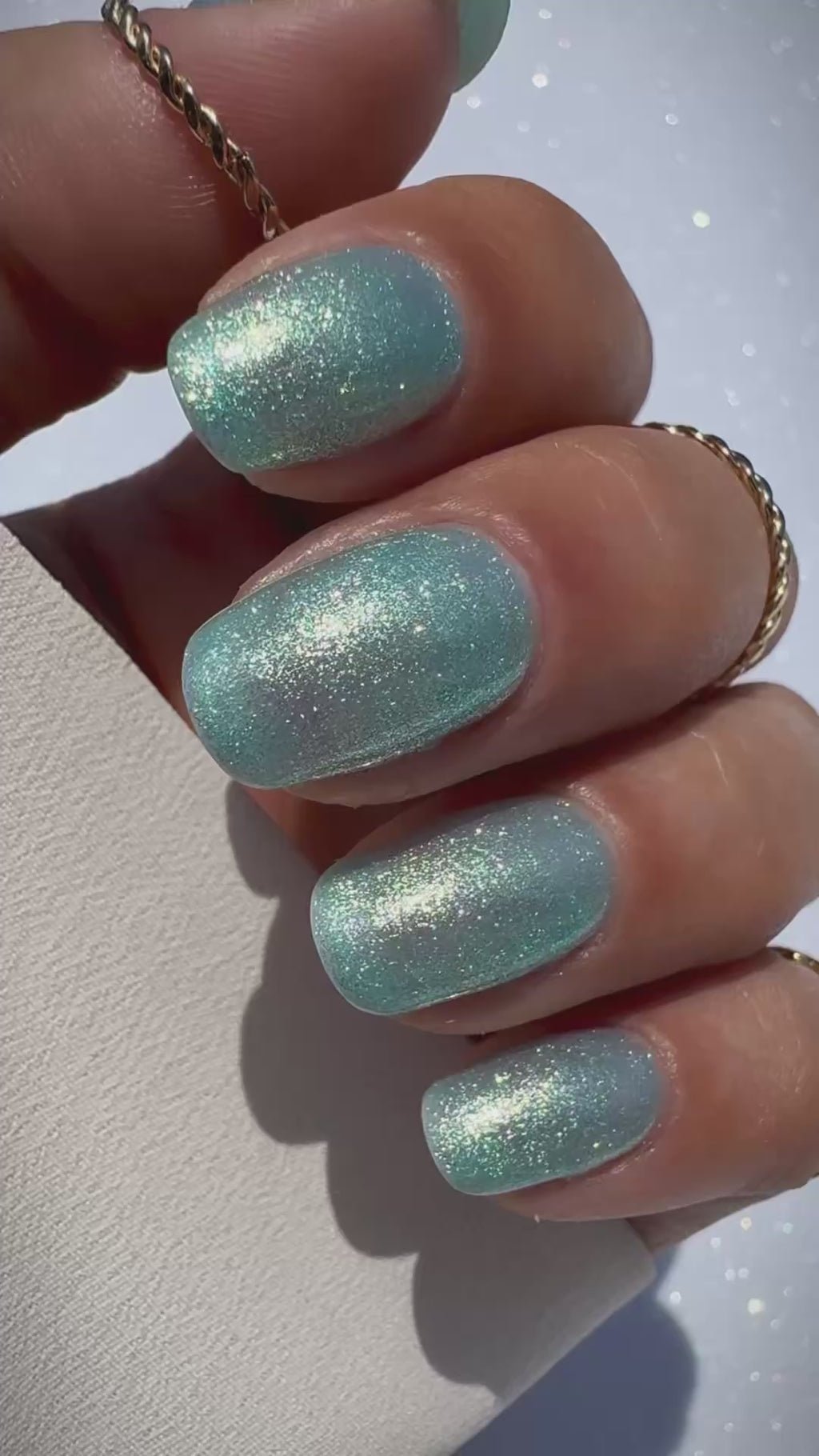 Coastal Breeze_blauwe glitter gellak_LAKKIE Gellak