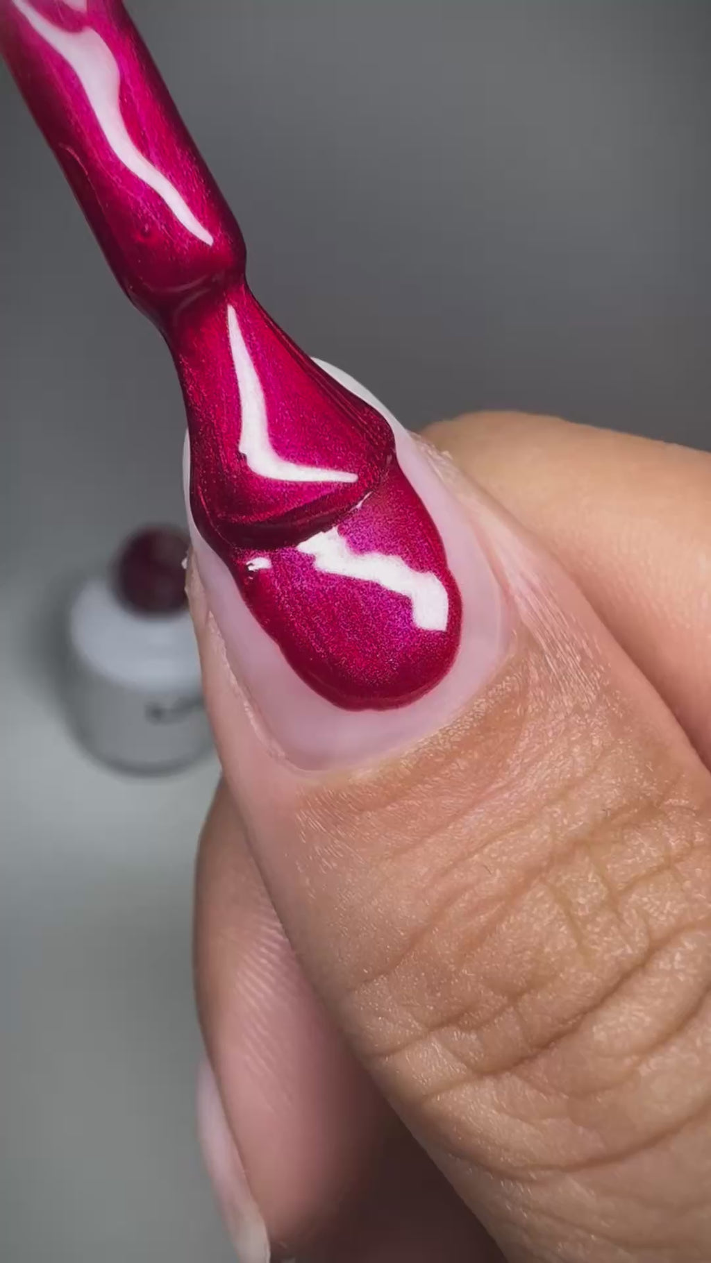 Attractive Red_Rode gellak met glitters_LAKKIE Gellak 