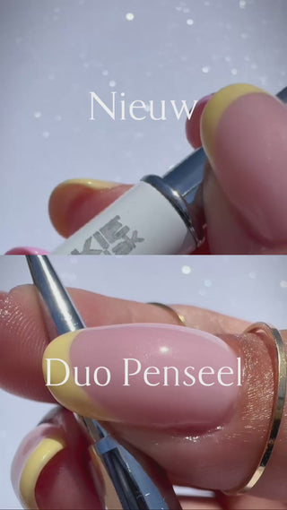 Nieuw! Duo Brush_French Brush_6mmLiner Brush