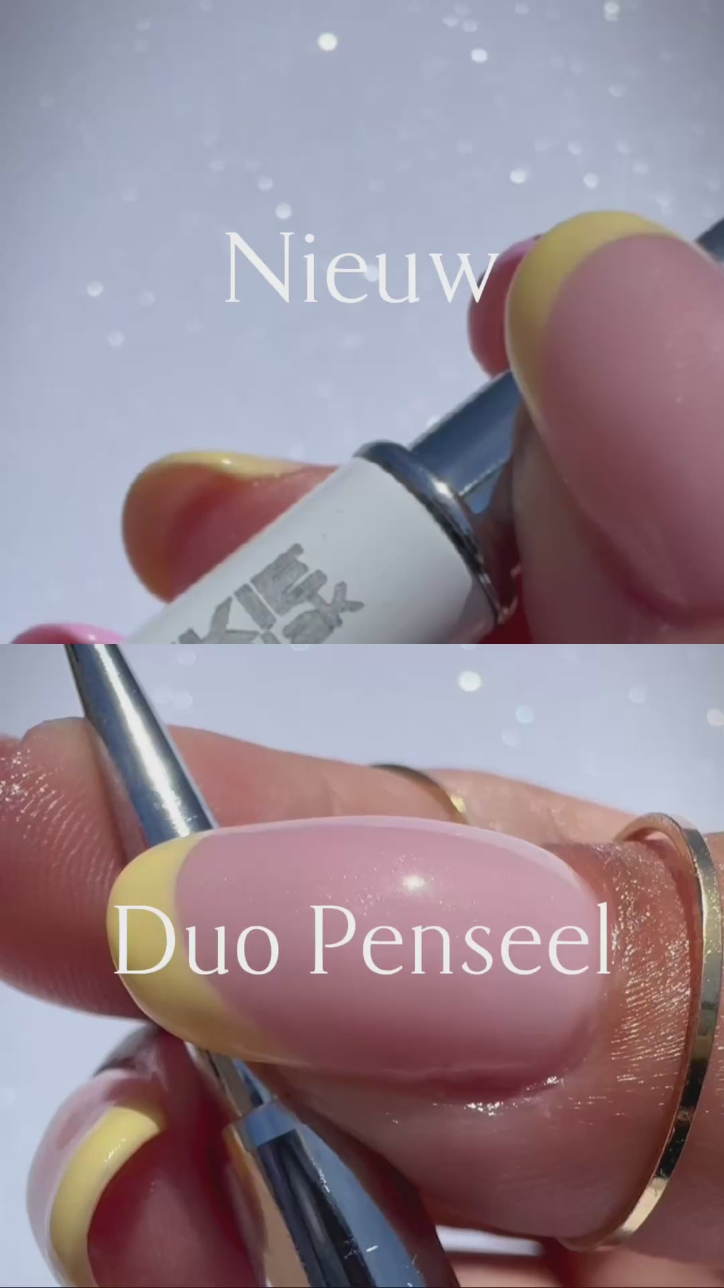 Nieuw! Duo Brush_French Brush_6mmLiner Brush