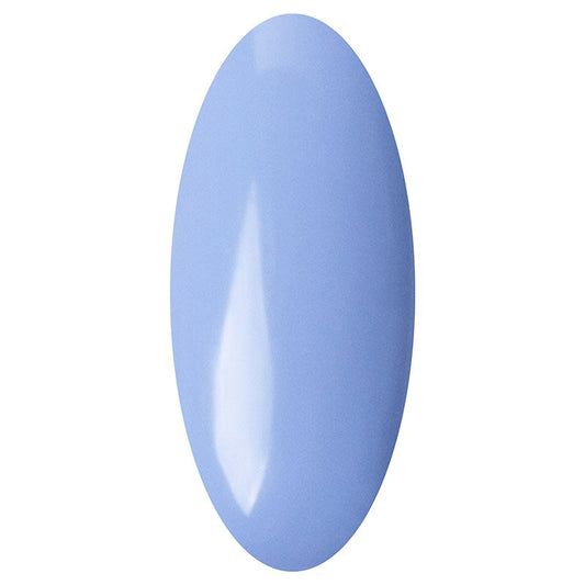 LAKKIE Bubblegum Ice Is een blauwe pastel kleur. Deze kleur gellak is egaal van kleur.