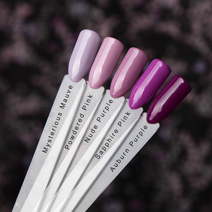5 prachtige paars tinten, die je perfect met elkaar kunt combineren .