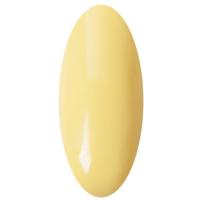 LAKKIE Mellow Yellow is een zacht gele pastel kleur. Deze gel nagellak is egaal van kleur.