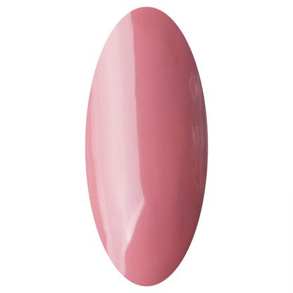 LAKKIE Peachy Pink is een licht roze kleur gel nagellak. Deze gellak is egaal van kleur.