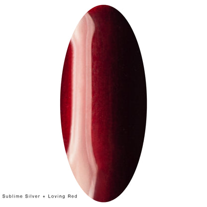 LAKKIE Gellak Loving Red. Rode Titanium gellak. Voor een prachtige metallic effect op jouw nagels. 