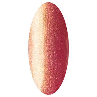 LAKKIE Peach On The Beach is een prachtige perzik kleur gellak met een gouden shimmer.