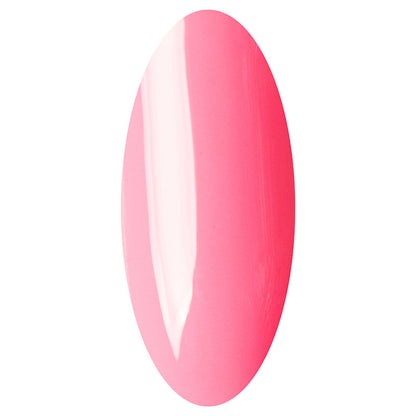 LAKKIE Flashy Pink is een roze kleur gellak. Deze gellak is egaal van kleur. 